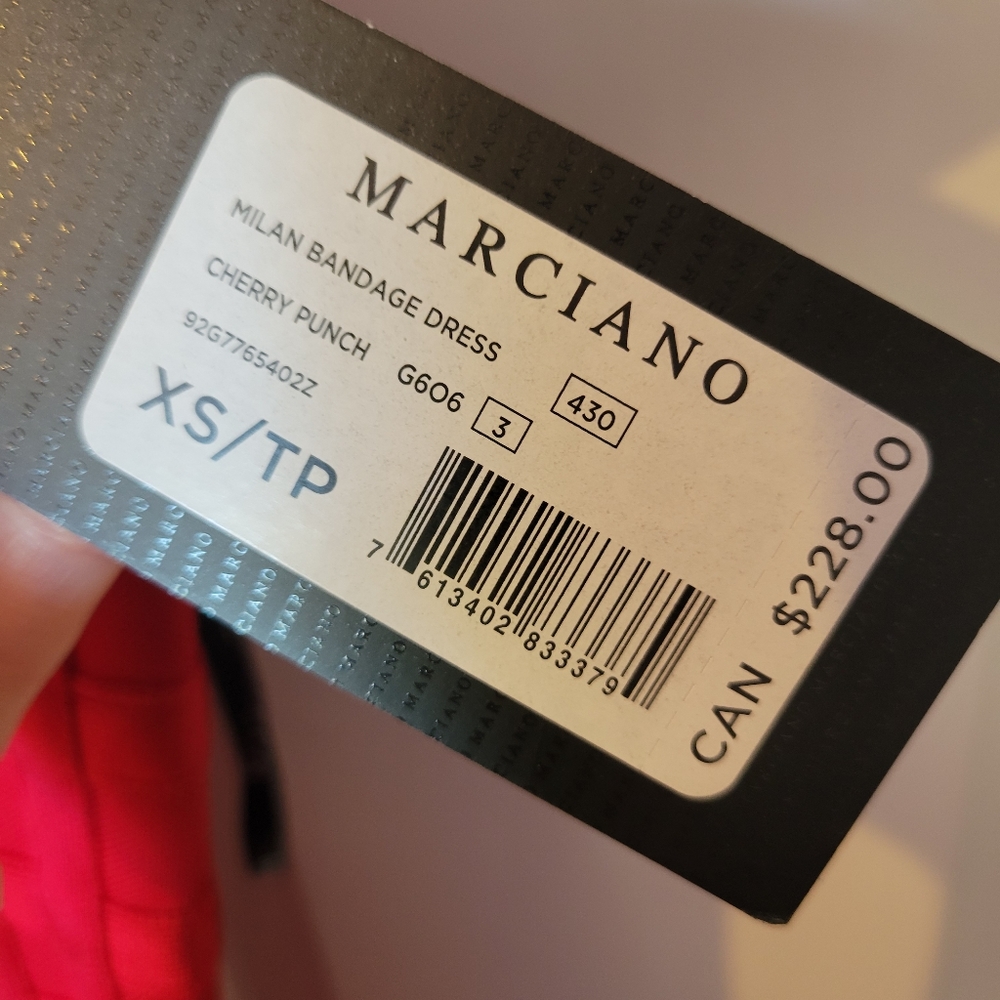 NWT Marciano "Milan" Bandage Dress - Picture 6 of 6